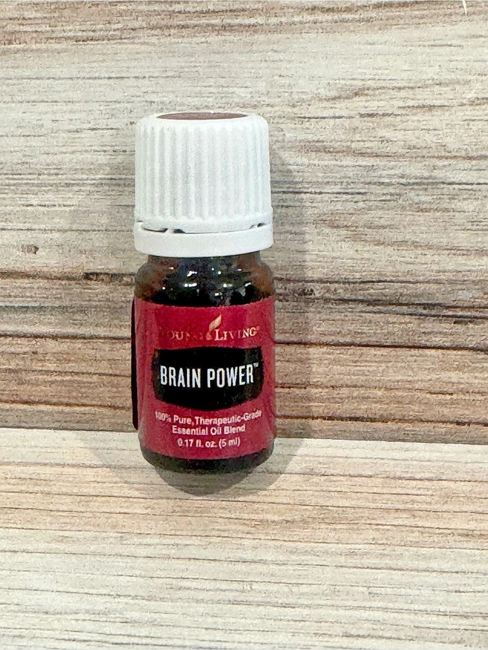 Young Living Brain Power Essential Oil Blend 5 mL NWT